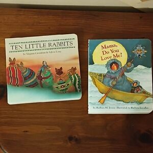10 Little Rabbits & Mama Do You Love Me? Childrens Boardbooks